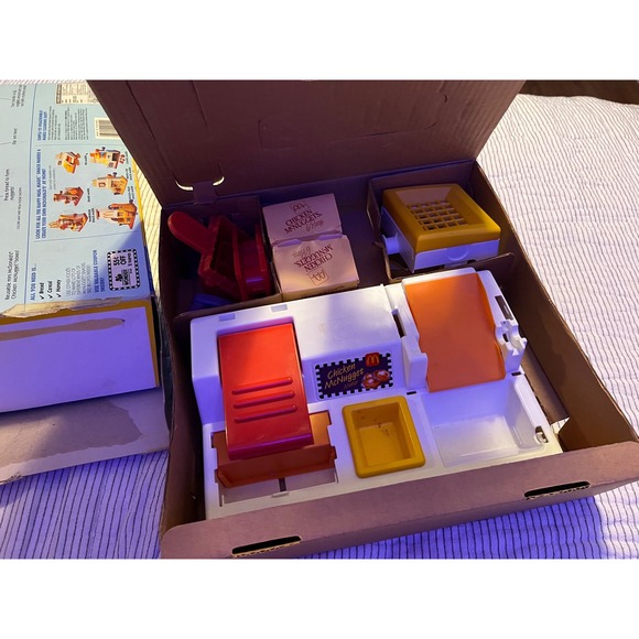 McDonalds McNugget Snack Maker 1993 Happy Meal Magic Toy Kitchen Pretend Play - Picture 10 of 10